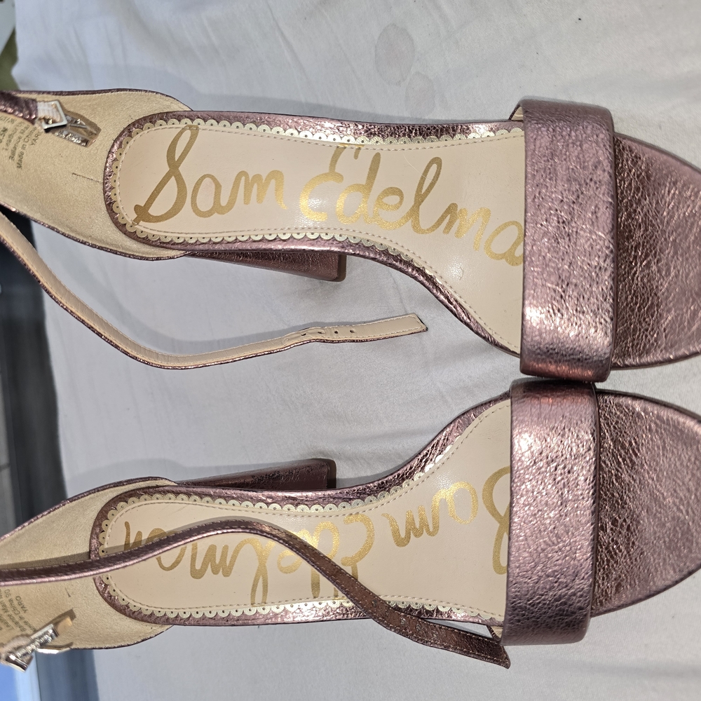 Sam Edelman Pink Block Heel